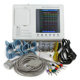 7-inch Color LCD Portable Digital 3-channel 12-lead Electrocardiograph ECG Machine EKG Machine